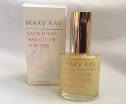 Mary Kay Satin Finish Nail Color Adjuster Wear Over Polish to Lighten &amp; Shimmer - £12.07 GBP