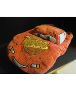 Disney Pixar Cars 3 D Plush Car Pillow #95 Lightening McQueen Soft Micro... - $23.02 CAD