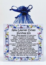 New Learner Driver Survival Kit - Unique Fun Novelty  Gift &amp; Keepsake ! - £6.51 GBP