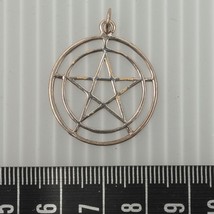 Sterlingsilber Pentagramm Halskette Sterlingsilber Wiccan Pagan Witch ITM - $60.37