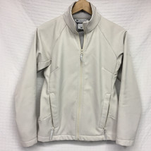 COLUMBIA Fleece Lined Valencia Peak Soft Shell Jacket Size S Ivory WL6579 - £23.25 GBP