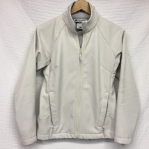 COLUMBIA Fleece Lined Valencia Peak Soft Shell Jacket Size S Ivory WL6579 - £22.13 GBP