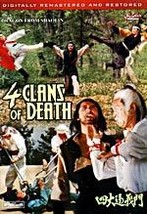 4 Clans of Death, Dragon from Shaolin, Death Fists of Shaolin DVD Kung Fu - £18.38 GBP