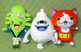 Yokai Watch Plush Lot Whisper Jibanyan Wiglin Anime Mascot Hasbro Ghost Cat ++ - £14.78 GBP