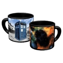 Doctor Who 12 oz. Disappearing Tardis Photo Ceramic Coffee Mug, NEW UNUSED BOXED - £15.21 GBP