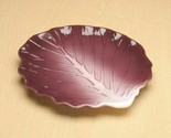 Lg. Red Cabbage Plate Collectible Vegetable Ceramic Glass Platter Dish - €20,50 EUR