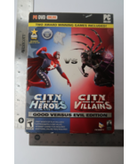 City Of Heroes &amp; City Villains Good Vs Evil Special Edition Paper Included - $238.69 MXN