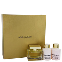 Dolce &amp; Gabbana The One Perfume 2.5 Oz Eau De Parfum Spray 3 Pcs Gift Set - £159.65 GBP