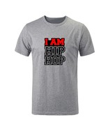 l am hip hop Design Men&#39;s Women&#39;s T-Shirt Cotton Casual Graphic Tee Shir... - $17.66