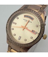 Akribos Quartz Watch Men Rose Gold Tone Steel Sapphire Coated ~ For Part... - €22,02 EUR Akribos Quartz Watch Men Rose Gold Tone Steel Sapphire Coated ~ For Part... - €22,02 EUR