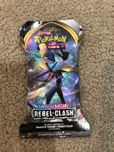 Pokemon TCG Sword Shield Rebel Clash - 1 SINGLE Booster Pack 10 Random Cards - £6.00 GBP