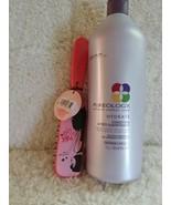 Pureology Hydrate Conditioner 33.8 oz Free brush! Fast Shipping - £71.68 GBP