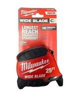 NEW Milwaukee Wide Blade 25ft Tape Measure 48-22-1225M - $46.16 CAD