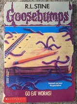 Vintage Goosebumps #21 Go Eat Worms! (1994, Paperback) - £7.83 GBP