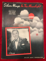 VTG Silver Wings in the Moonlght Sheet Music 1943 George Olsen and his O... - £7.07 GBP