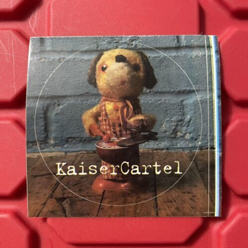 Kaiser Cartel March Forth Album Release Promotional Sticker 3 x 3 Vintag... - $4.49