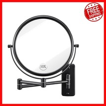 Rustproof 360° Swivel Makeup Mirror - 8-Inch Wall-Mounted, 1X/10X Magnif... - $789.10 MXN
