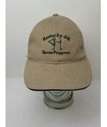 UK Kentucky 4-H Horse Program Hat Khaki Strapback Cap Excellent - $20.30 CAD