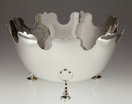 Tiffany Makers Sterling Silver Large Monteith Bowl Gorgeous Condition! - $2,573.99