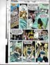 Original 1991 Avengers 328 page 29 Marvel Comics color guide art:1990&#39;s/She-Hulk - £25.68 GBP