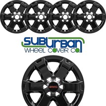 2013-2017 Gmc Acadia 18&quot; 6 Spoke Gloss Black Wheel Skins # IMP-422BLK New SET/4 - £101.63 GBP