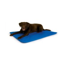 K&amp;H Cool Bed III Cooling Dog Bed, Medium, 22-Inches by 32-Inches, Blue  - £51.95 GBP