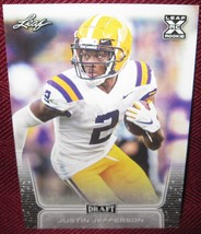 2020 Leaf Draft #40 Justin Jefferson Rc Nm - £3.59 GBP