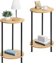 Two-Piece Set Of Small Round Tables, Two-Piece Set Of Small End Tables For The - £41.55 GBP