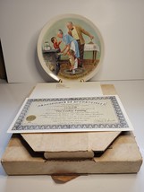 KNOWLES CHINA COLLECTOR&#39;S PLATE &quot;THE COOKIE TASTING&quot; - £7.48 GBP
