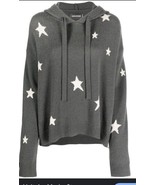 Zadig &amp; Voltaire Markt Stars  100% Cashmere Hoodie Sweater $698, Sz XS, ... - $381.67 CAD