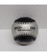 Genuine Backyard Gem Nike Baseball NBG 9&quot; 5oz Black Silver Baseball - $20.69