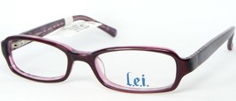 W/ Tag L.E.I. LEIG213 512 Berry Eyeglasses Glasses Frame 213 45-15-125mm (Notes) - £24.24 GBP