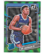 2023-24 GG Jackson II Donruss Green Holo Laser Rated Rookie #232 Grizzli... - £6.12 GBP