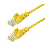 Startech N6PAT7YLS SLIM CAT6 CABLE YELLOW LSZH SLIM SNAGLESS RJ45 UTP PA... - $581.95 MXN