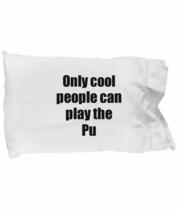 Pu Player Pillowcase Musician Funny Gift Idea Bed Body Pillow Cover Case Set - £17.43 GBP