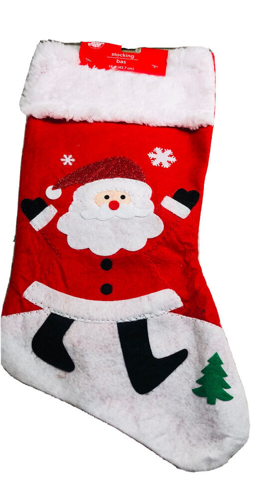 Ship N 24 Hours. New-Christmas Santas’s Stocking 18 inches - $14.73
