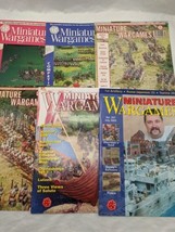 Lot Of (6) Miniature Wargames Magazines 53 54 130 142 205 267 - £33.55 GBP