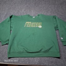 VTG Champion Sweatshit Green Bay Packers Size XL Crew Neck - £17.95 GBP