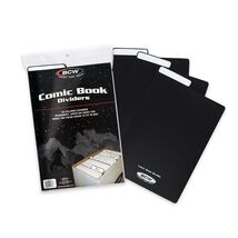 1 pack of 25 BCW Ebon Black Comic Book Dividers - $22.52
