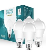 Motion Sensor Light Bulbs Dusk To Dawn 13W 100W Equivalent 1100Lm, 4 Pack - €28,35 EUR