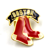 Vintage 1994 Boston Red Sox Lapel Pin Hat Button - $9.85