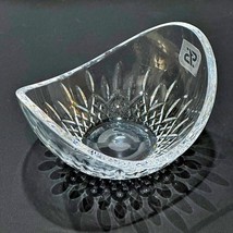 Waterford Crystal Lismore Essence Ellipse Bowl Diamond Wedge Cuts 6 Inch... - £38.36 GBP
