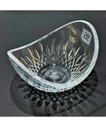 Waterford Crystal Lismore Essence Ellipse Bowl Diamond Wedge Cuts 6 Inch... - £37.85 GBP