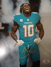 Tyreek Hill Miami Dolphins Hand Signed Autographed 8X10 Photo with COA - £77.85 GBP