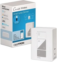 Lutron Caseta Smart Lighting Lamp Dimmer | Pd-3Pcl-Wh,White - £45.60 GBP