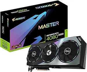 GIGABYTE AORUS GeForce RTX 4080 Super Master 16G Graphics Card, 3X WINDF... - $2,223.99