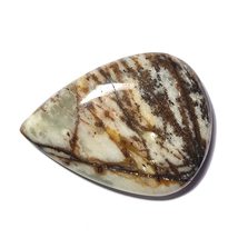 28.71 Carats TCW 100% Natural Beautiful Outback Jasper Pear Cabochon Gem by DVG - £14.70 GBP