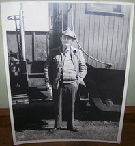1899-1950 VINTAGE LACKAWANNA RAILROAD TRAIN CONDUCTOR PHOTO HENRY FUNK A... - $16.82