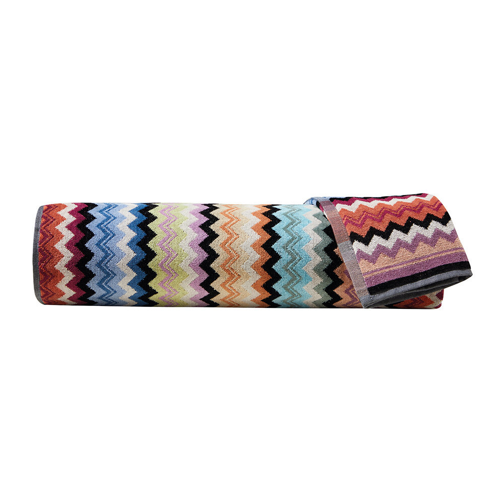 Missoni Home Adam 159 Hand Towel Multi-Color Stripe Velour - $35.00