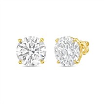 Diana M Jewels Women's Lab Grown Petite Diamond 4 Prong Stud Earrings Size One - $151.47
